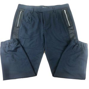 Karl Lagerfeld  Zippered Jogger Pants Size 36 NWOT